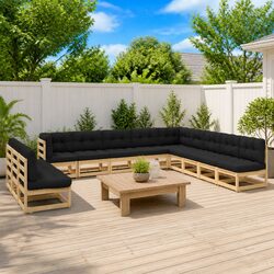 Enhance Your Outdoor Space with a 12 Piece Lounge Set