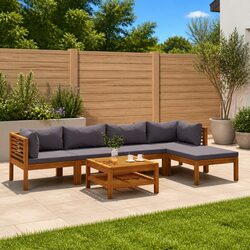 Transform Your Outdoor Space with This 7 Piece Lounge Set