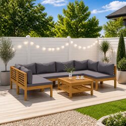 Enhance Your Outdoor Space with a 7 Piece Lounge Set