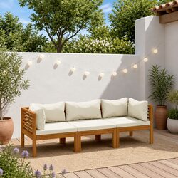 Enhance Your Outdoor Space with a 3-Seater Garden Sofa Set