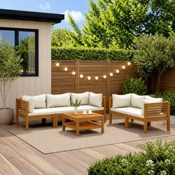 Transform Your Outdoor Space with a 6-Piece Lounge Set
