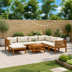 Transform Your Outdoor Space with This 8 Piece Lounge Set