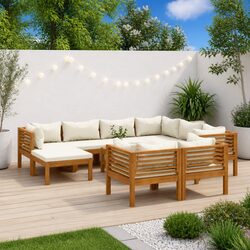 Transform Your Outdoor Space with a 10-Piece Lounge Set