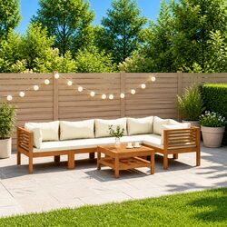 Elevate Your Outdoor Space with 6-Piece Lounge Set
