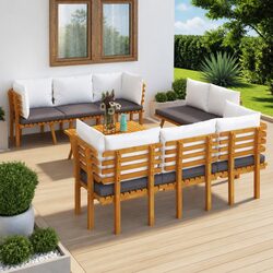 Transform Your Outdoor Space with an 8-Piece Lounge Set