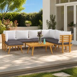Transform Your Outdoor Space with 8 Piece Lounge Set