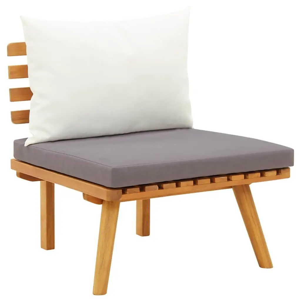 Garden Lounge Set 12 Piece Outdoor Patio Furniture Solid Acacia Wood Weather Resistant with Thickly Padded Cushions