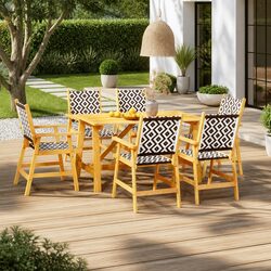 Outdoor 7-Piece Dining Set for Stylish Gatherings