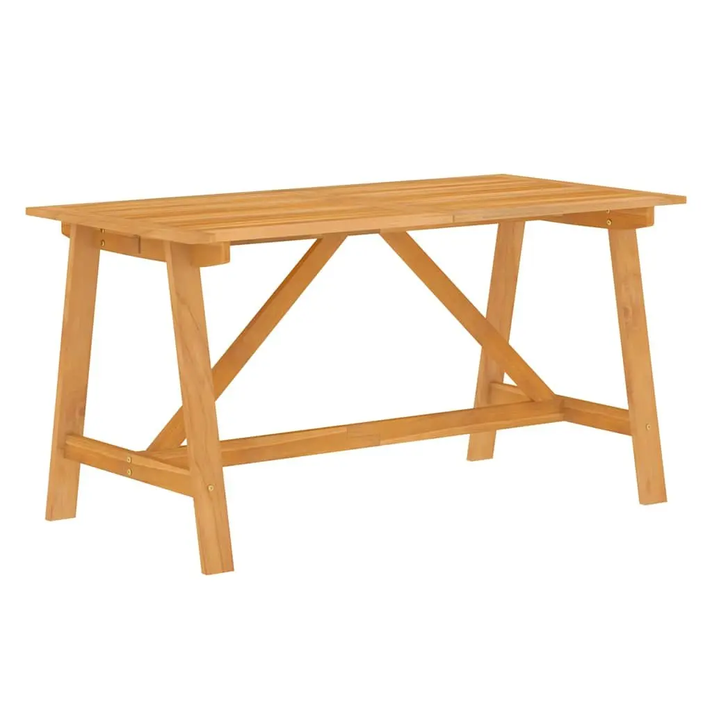 Garden Dining Set 7 Piece Outdoor Patio Furniture Solid Acacia Wood Chairs Table