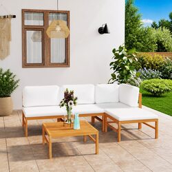 Enhance Your Outdoor Space with this 5 Piece Lounge Set