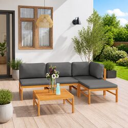 Enhance Your Outdoor Space with Teak Lounge Set
