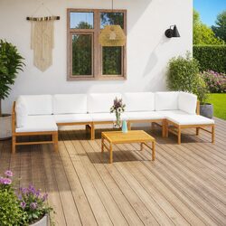 Enhance Your Outdoor Space with 8 Piece Lounge Set