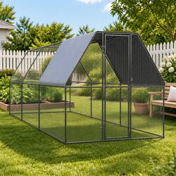 Enhance Your Backyard with a 2x6x2m Outdoor Chicken Cage