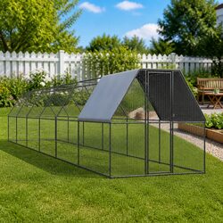 Enhance Your Backyard with Our Spacious Chicken Cage 2x12x2m