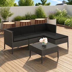 Enhance Your Outdoor Space with This Stylish Lounge Set