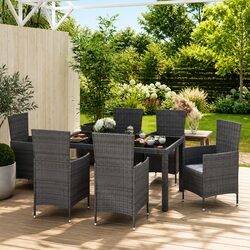 Enhance Your Outdoor Space with 7 Piece Dining Set