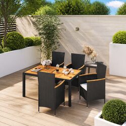 Enhance Your Garden with This Stylish 5-Piece Dining Set