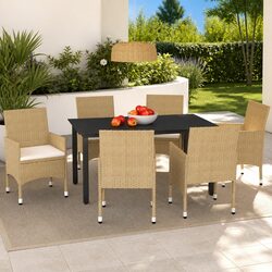 Elevate Your Outdoor Space with a 7-Piece Dining Set