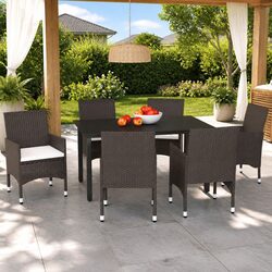 Transform Your Patio with This 7-Piece Dining Set