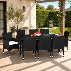 Elevate Your Outdoor Experience with a 9 Piece Dining Set