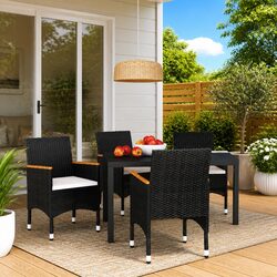 Elevate Your Outdoor Space with This 5 Piece Dining Set
