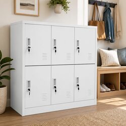 Stylish Grey Steel Locker Cabinets for Every Space