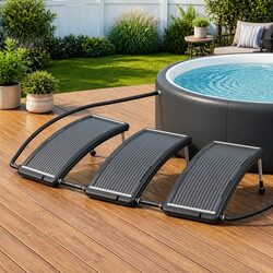Enhance Your Above Ground Pool with Solar Heater Panels Set
