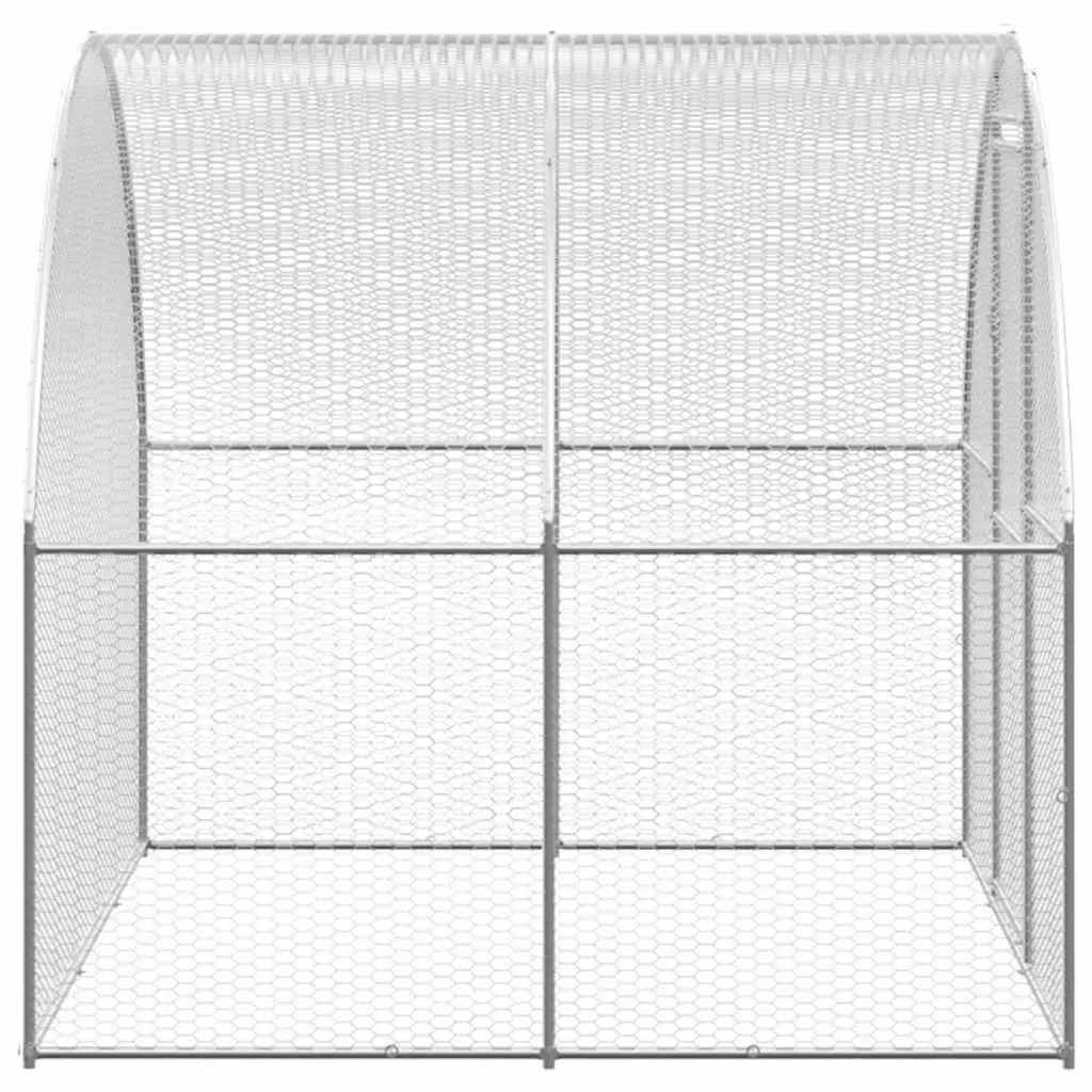 Outdoor Chicken Coop Run Galvanised Steel Poultry Enclosure Small Animal Habitat