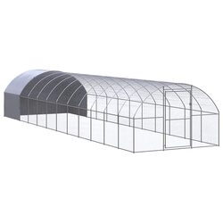 Spacious Outdoor Poultry Duck House 3x12x2m