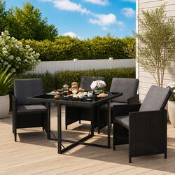 Enhance Your Outdoor Space with a 5 Piece Dining Set