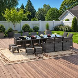 Elevate Your Outdoor Space with a 15 Piece Dining Set