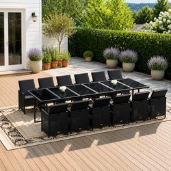 Elevate Your Outdoor Space with This 13 Piece Dining Set