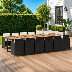 Elevate Your Outdoor Space with 13 Piece Dining Set