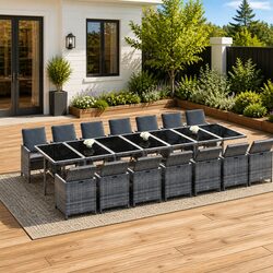 Transform Your Outdoor Space with a 15-Piece Dining Set