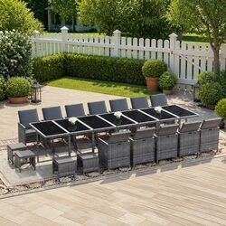 Enhance Your Outdoor Space with a 21-Piece Dining Set
