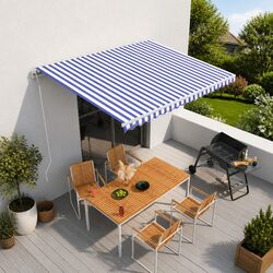 Stylish Automatic Retractable Awning for Your Patio 400x300 cm