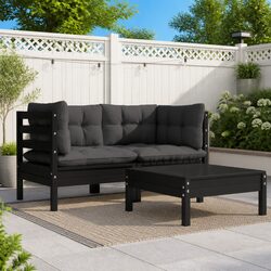 Enhance Your Outdoor Space with This 3-Piece Lounge Set
