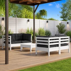 Enhance Your Outdoor Space with This 5 Piece Lounge Set