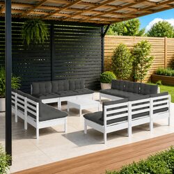 Enhance Your Outdoor Space with a 13 Piece Lounge Set