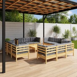 Relax and Entertain with Our 13 Piece Garden Lounge Set