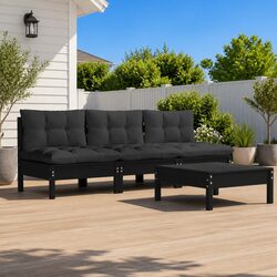 Enhance Your Outdoor Space with a 4 Piece Lounge Set