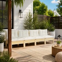 Enhance Your Outdoor Space with a 4-Seater Garden Sofa