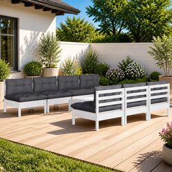 Enhance Your Outdoor Space with an 8 Piece Lounge Set