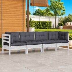 Enhance Your Outdoor Space with a 4-Piece Lounge Set