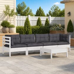 Enhance Your Outdoor Space with This 5 Piece Lounge Set