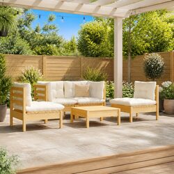 Enhance Your Outdoor Space with a 5 Piece Garden Lounge Set