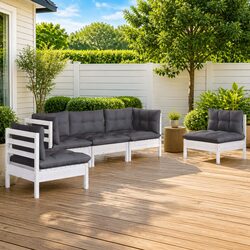 Enhance Your Outdoor Space with This 5-Piece Lounge Set