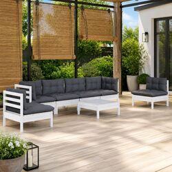 Enhance Your Outdoor Space with This 7 Piece Lounge Set