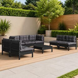 Enhance Your Outdoor Experience with 8-Piece Lounge Set