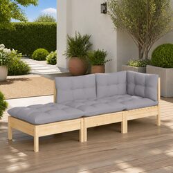 3 Piece Outdoor Lounge Set to Elevate Your Garden